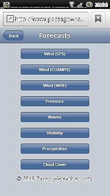 Serwis pogodowy PassageWeather