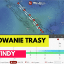 Planowanie trasy rejsu żeglarskiego w aplikacji Windy